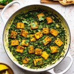 Saag tofu (vegan saag paneer)-image