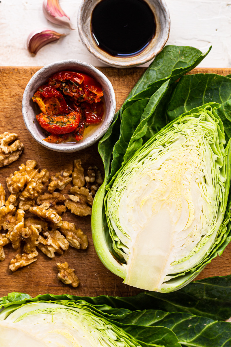 cabbage salad sundried tomatoes ingredients