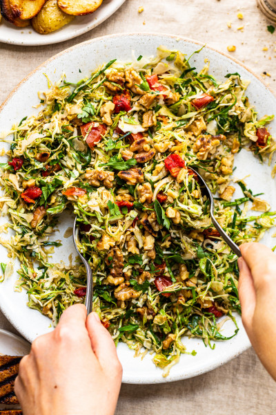 Summer farro salad - Lazy Cat Kitchen