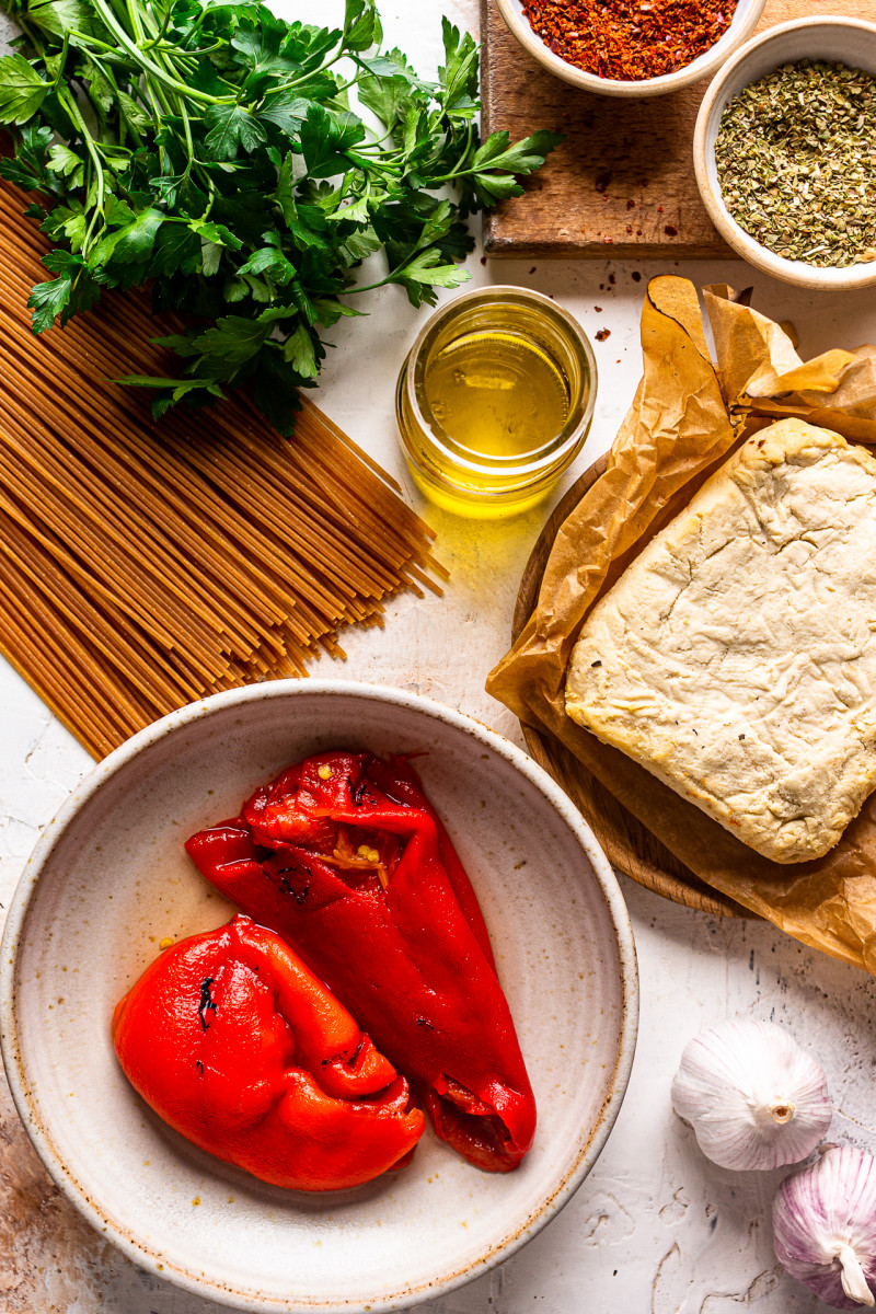 roasted pepper pasta ingredients