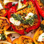 Vegan stuffed peppers-image