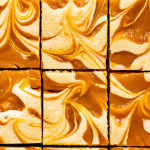 Vegan mango cheesecake bars-image