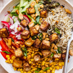 Vegan rice bowl-image