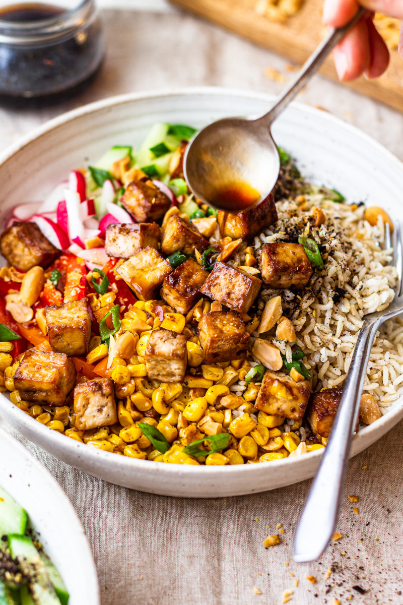 vegan rice bowl dressing