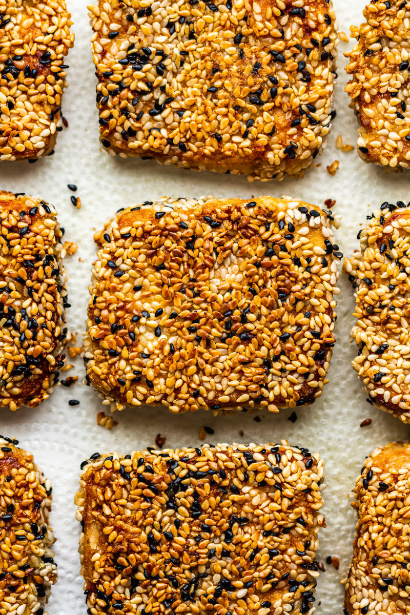 Sesame Tofu Salad - Planted in the Kitchen