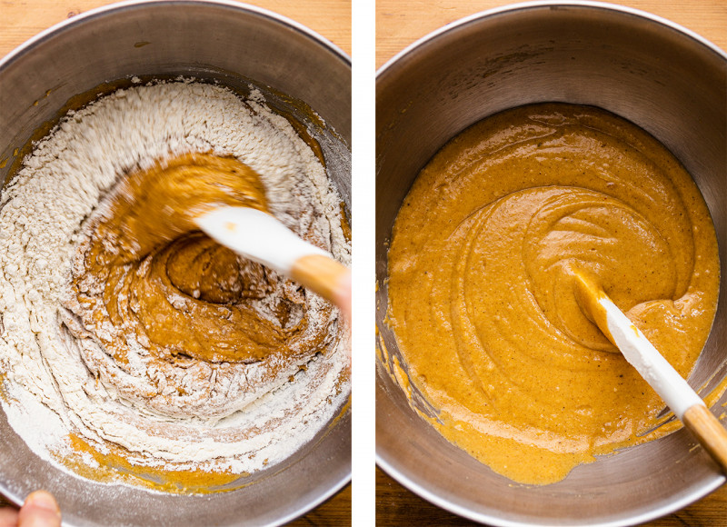 vegan pumpkin cake dry ingredients