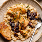 Cannellini beans with rosemary and balsamic onions-image