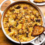 Leek gratin (vegan)-image