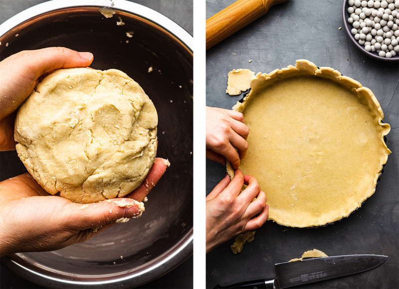 vegan meringue cranberry pie pastry work