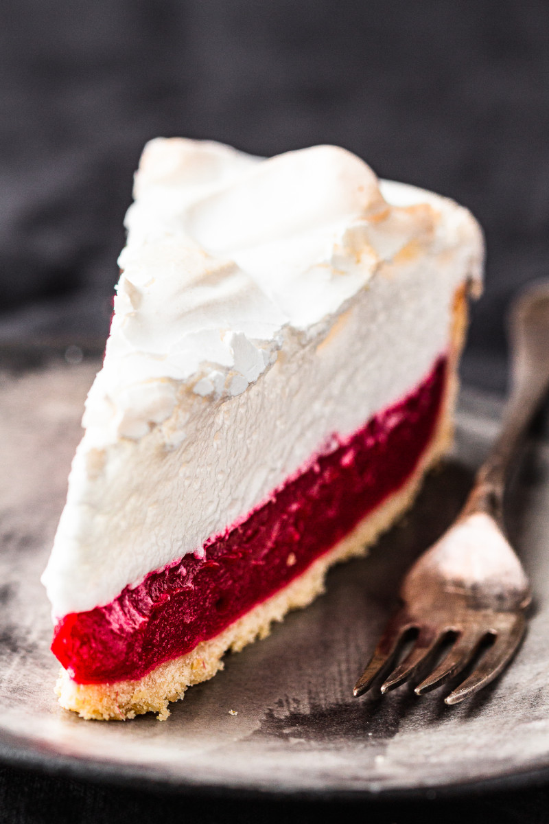 Vegan lemon meringue pie - Lazy Cat Kitchen