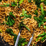 Vegan noodles with miso mince-image