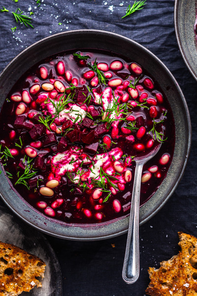 borscht portion