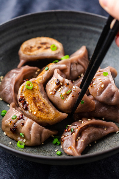 gluten free gyoza bowl