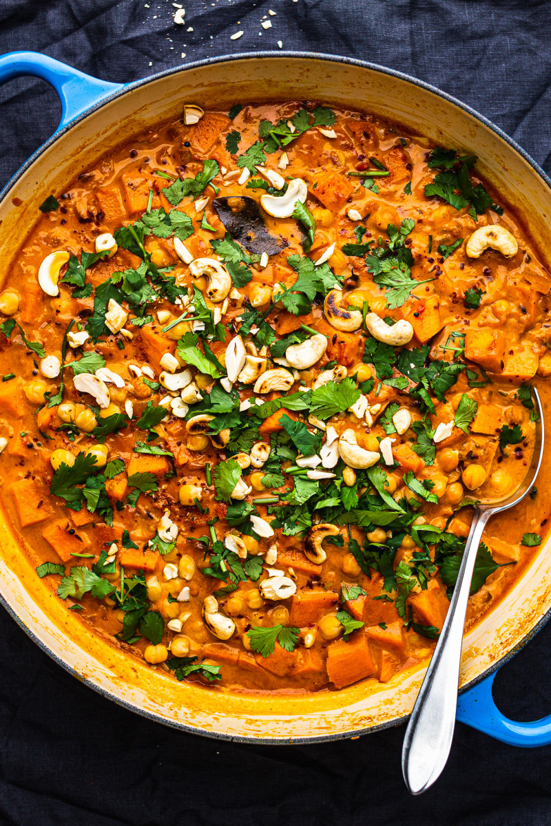 sweet potato curry pan