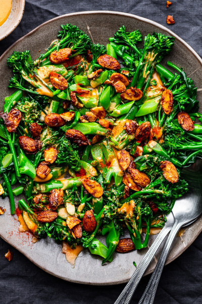 broccoli salad dressed