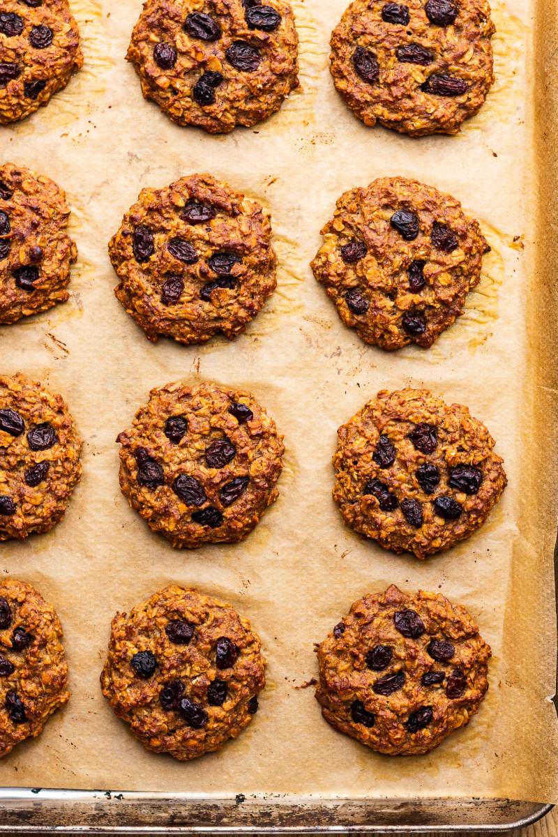 sugar-free oat cookies tray