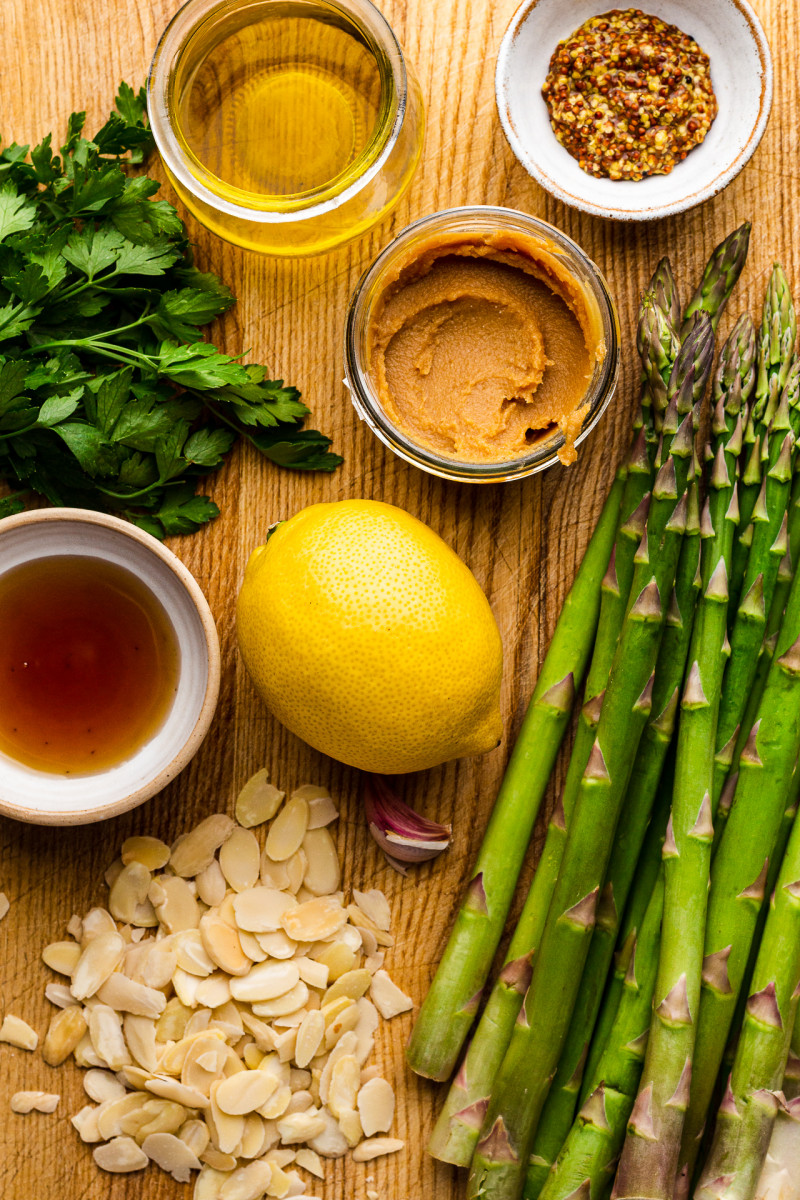 roasted asparagus charred lemon dressing ingredients