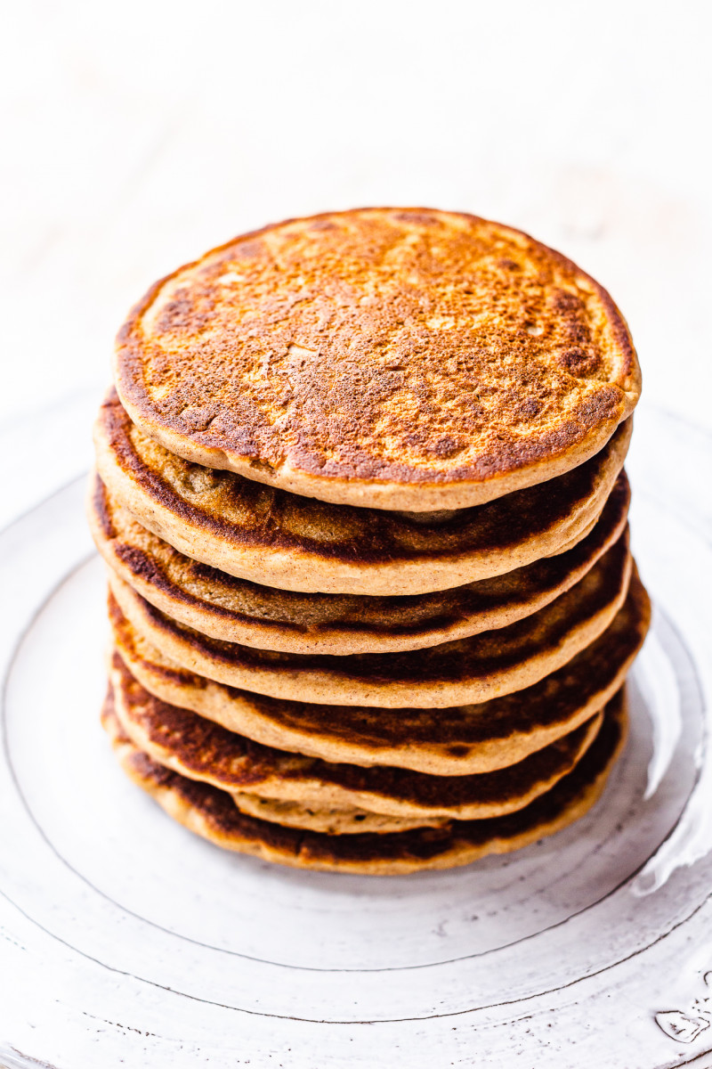 tofu pancakes stack