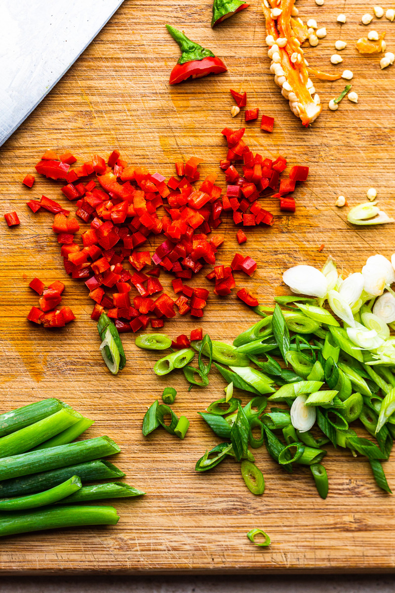 charred corn salad chilli