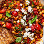 Pepper stew with chickpeas-image
