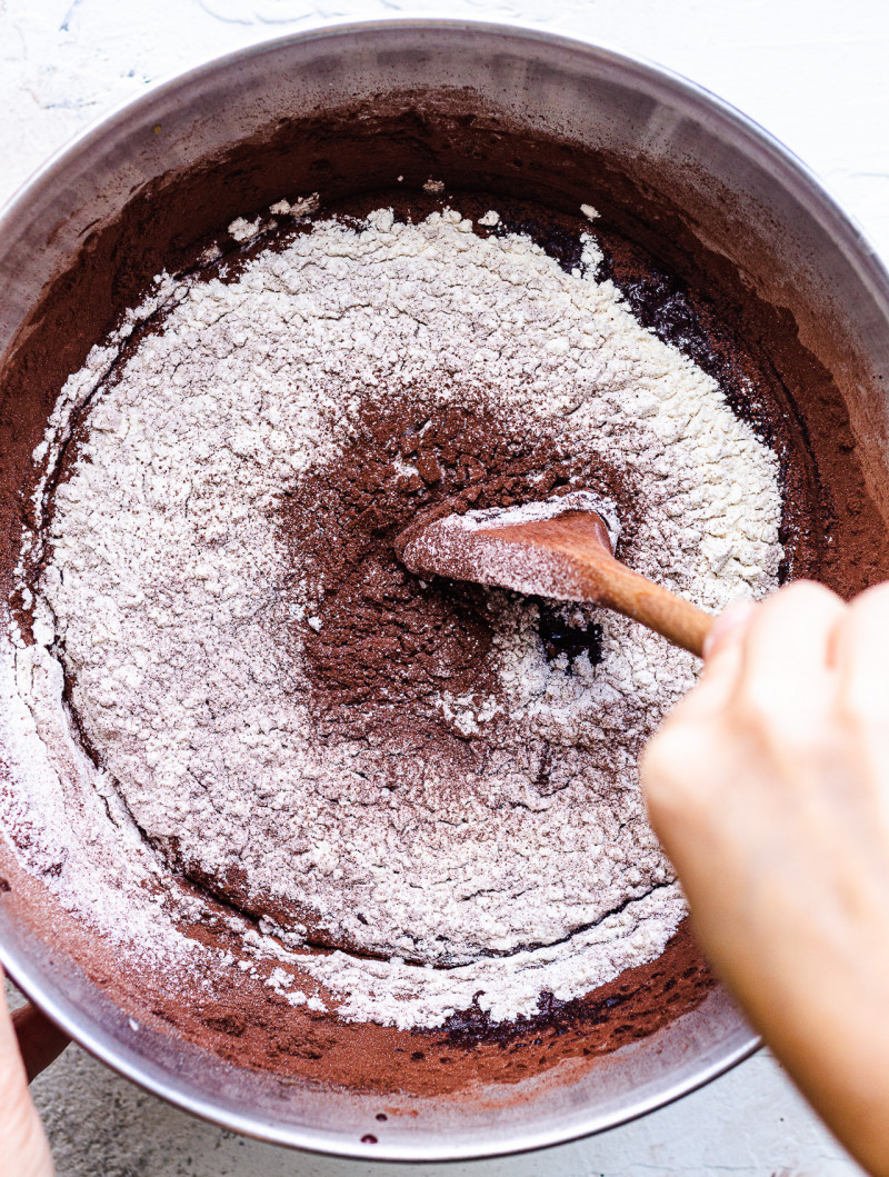 vegan zucchini cake dry ingredients