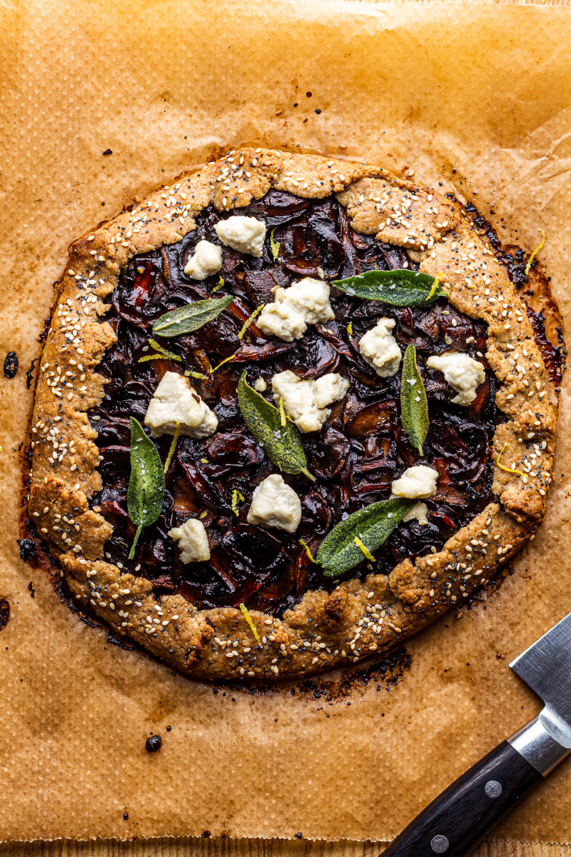 mushroom galette whole