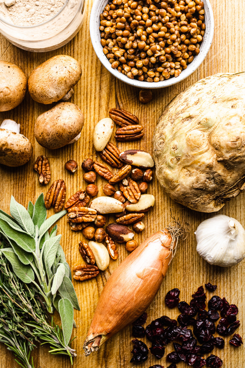 vegan nut roast ingredients