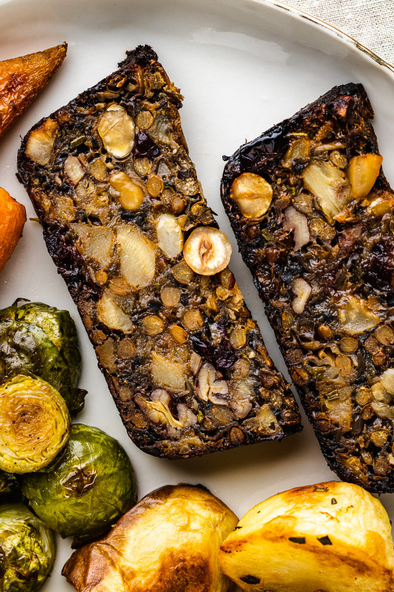 vegan nut roast macro