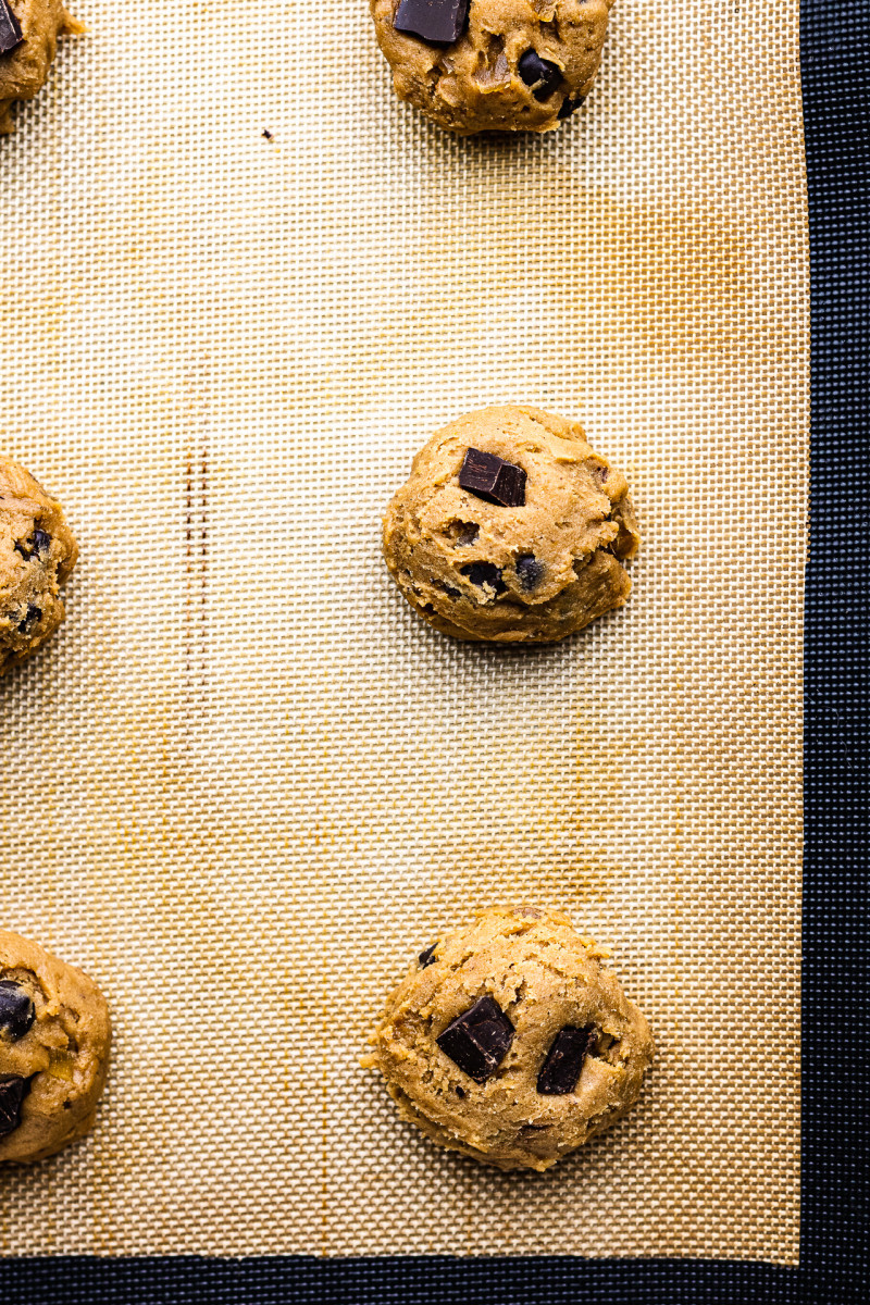 eggless cookies unbaked