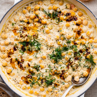 lemon chickpea stew