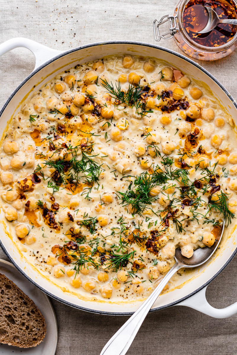 lemon chickpea stew