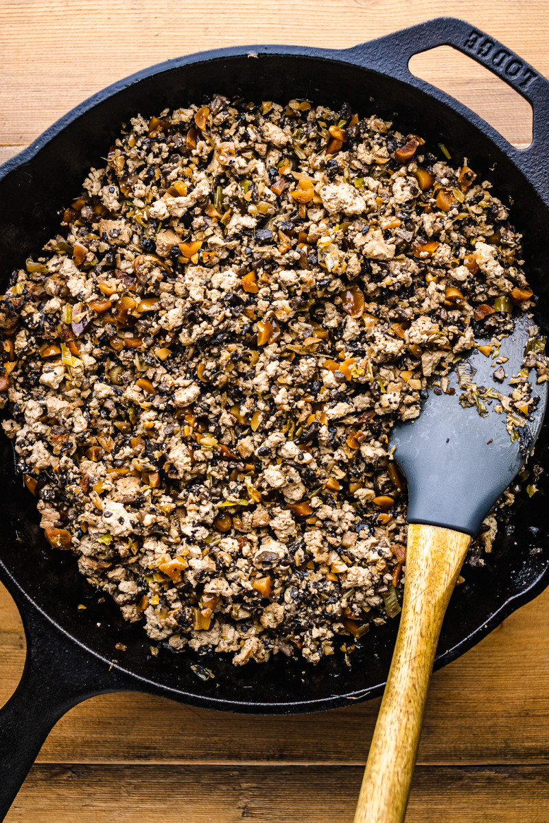 gyoza mushroom tofu filling