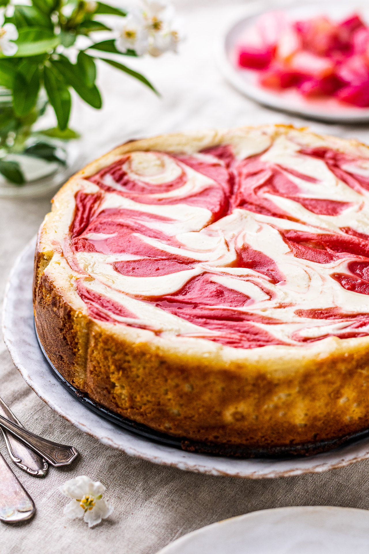 Easy vegan cheesecake