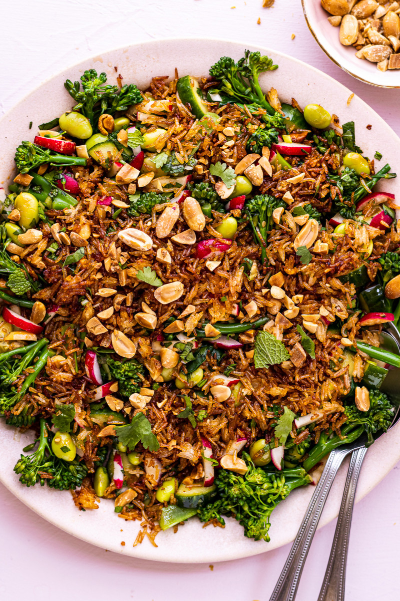crispy rice salad cooler