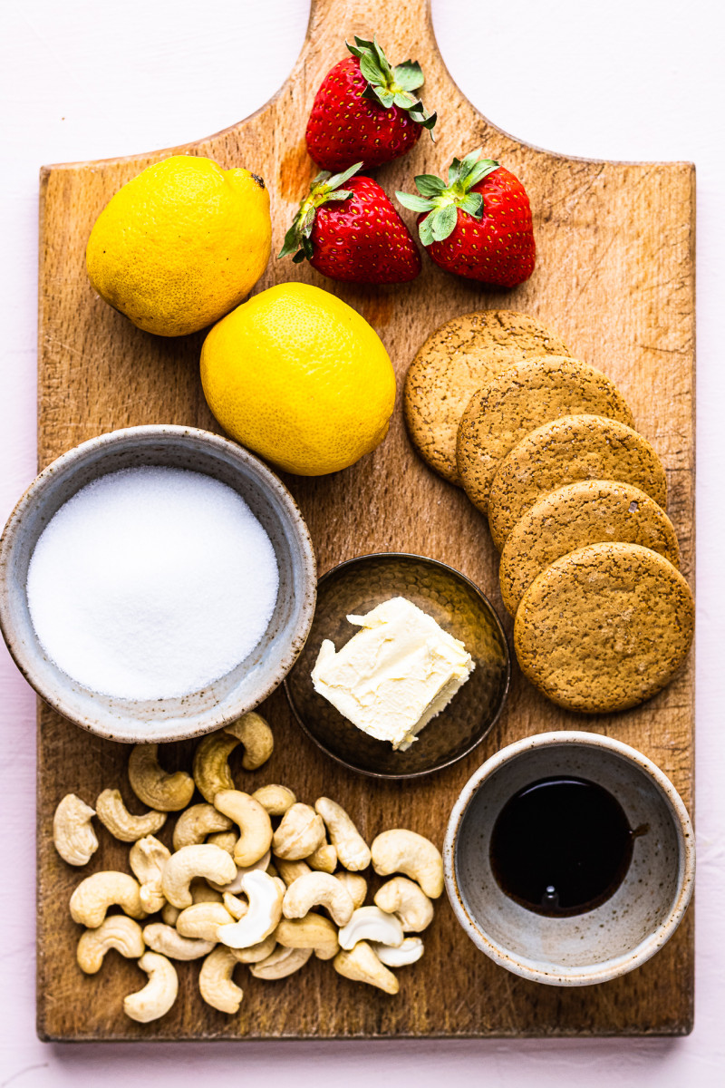 dairy-free cheesecakes ingredients