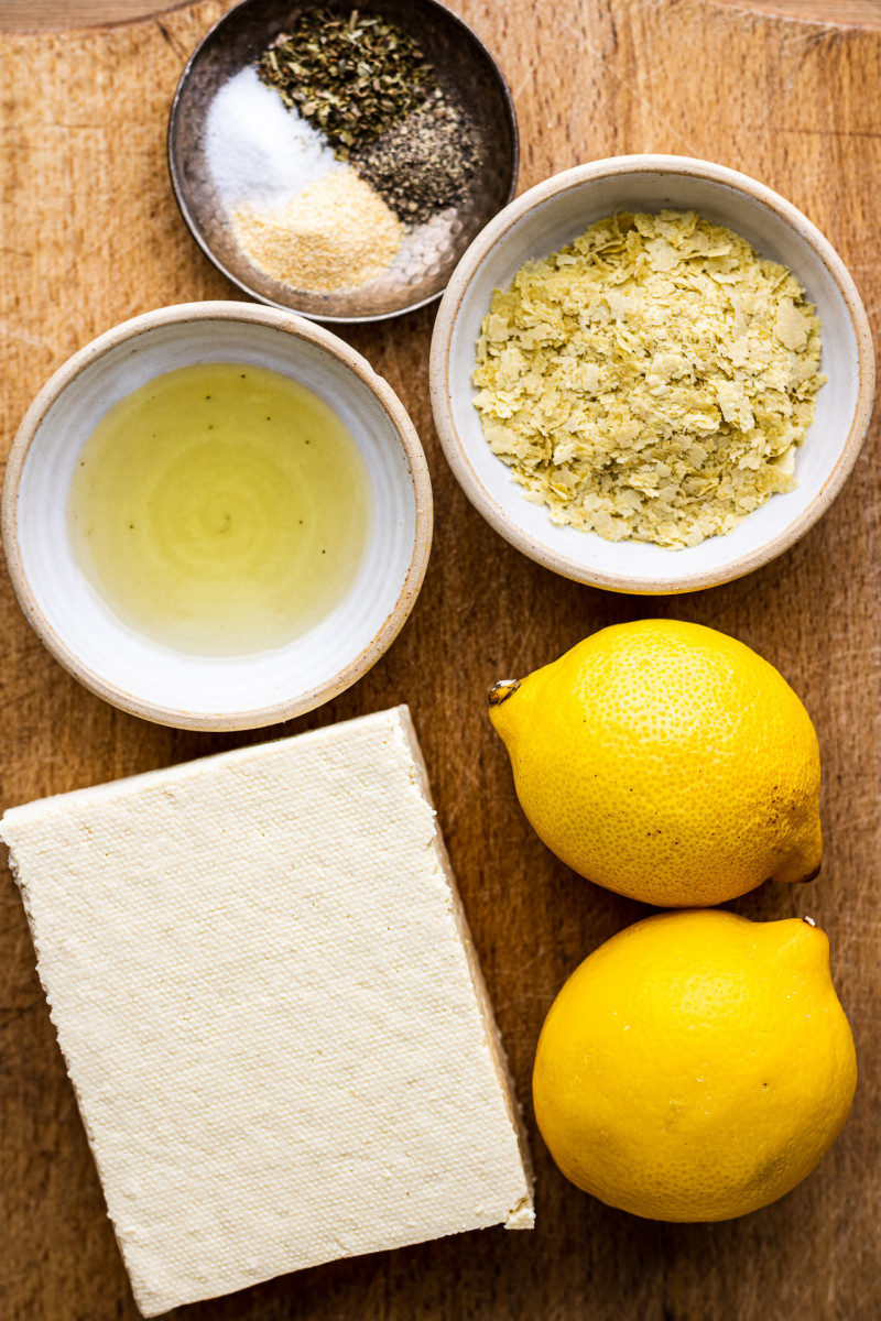 lemon tofu ingredients