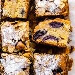 Bakewell cake with homemade marzipan-image