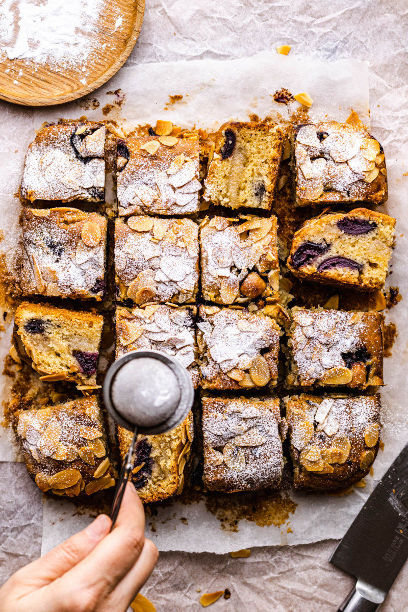 bakewell cake homemade marzipan sugar