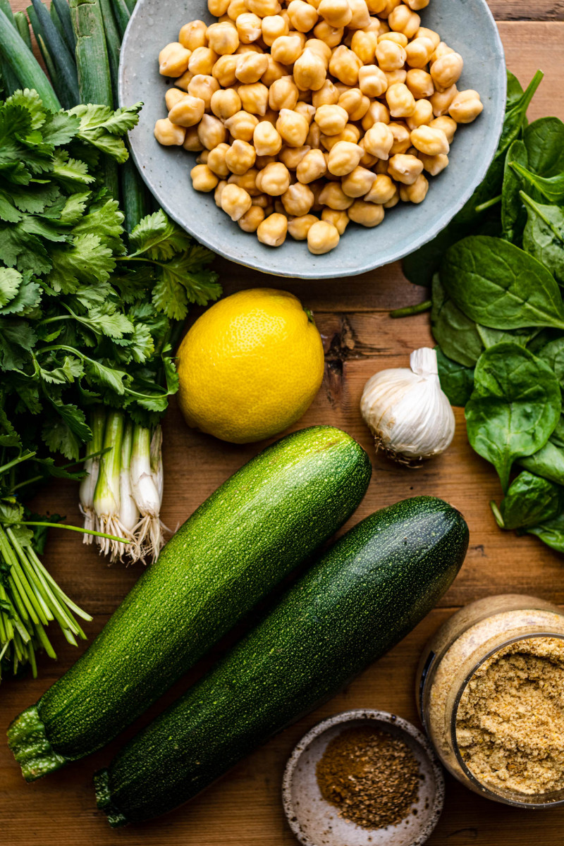 courgette burger ingredients