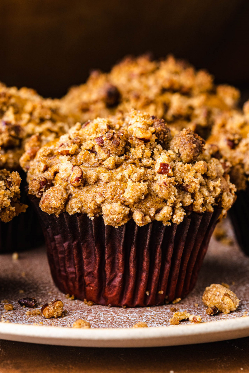vegan pumpkin muffins