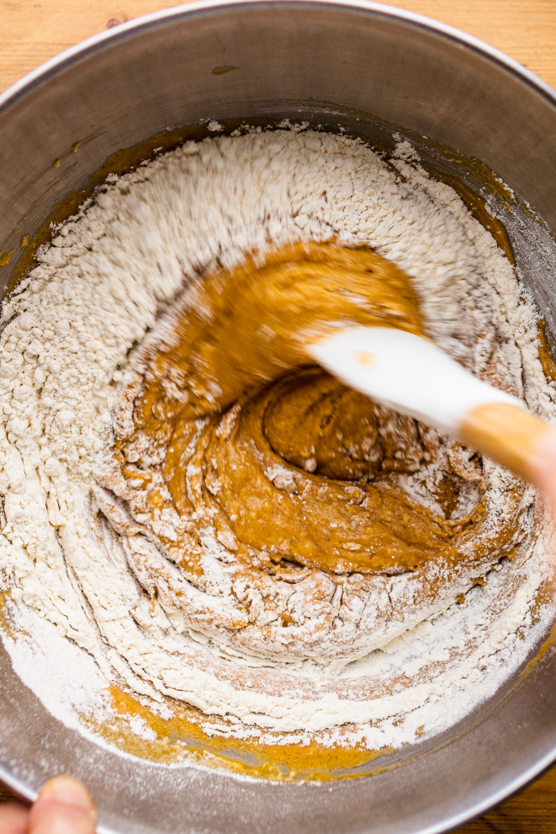 vegan pumpkin muffins dry ingredients
