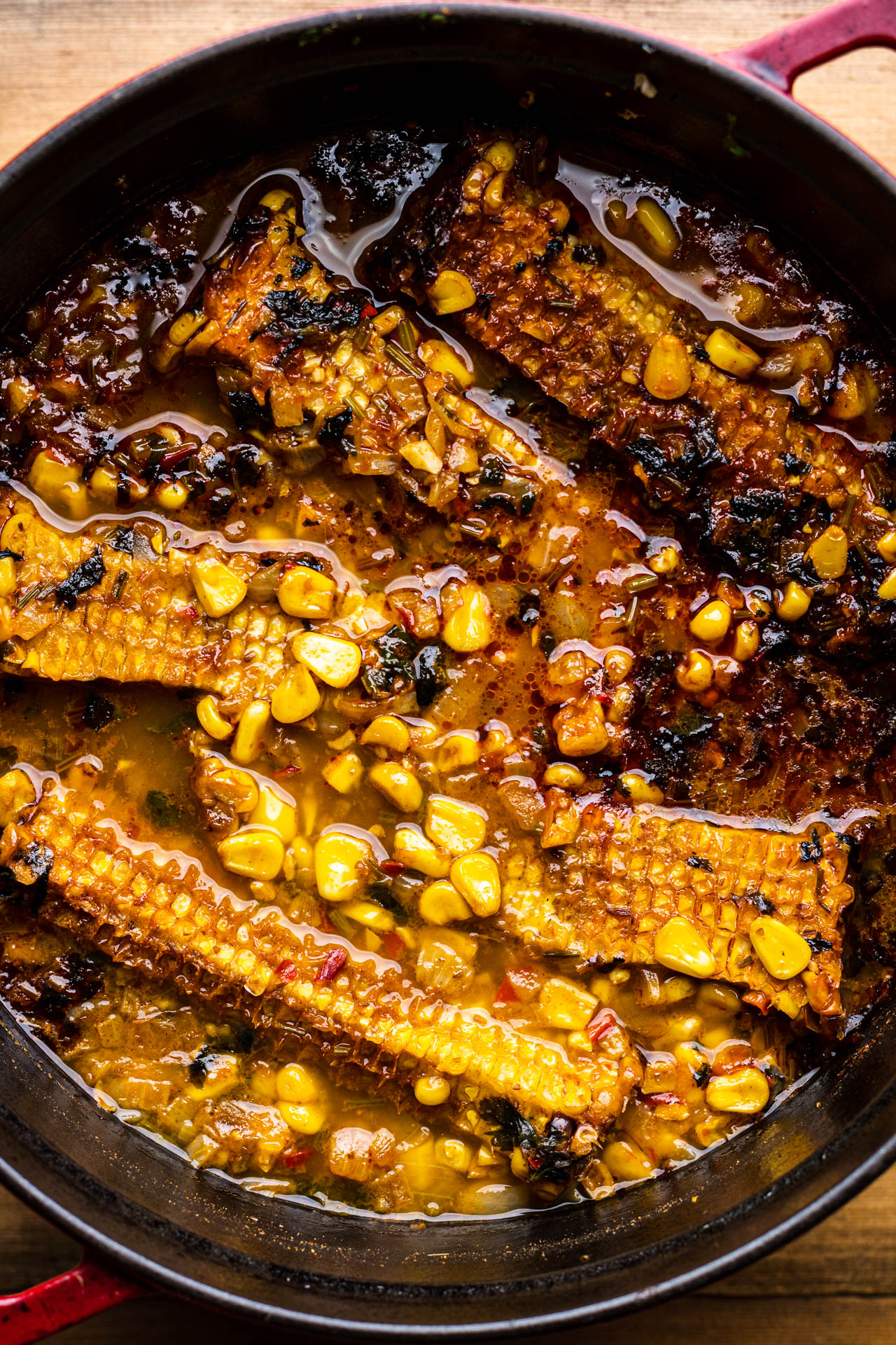 mexican corn soup stock