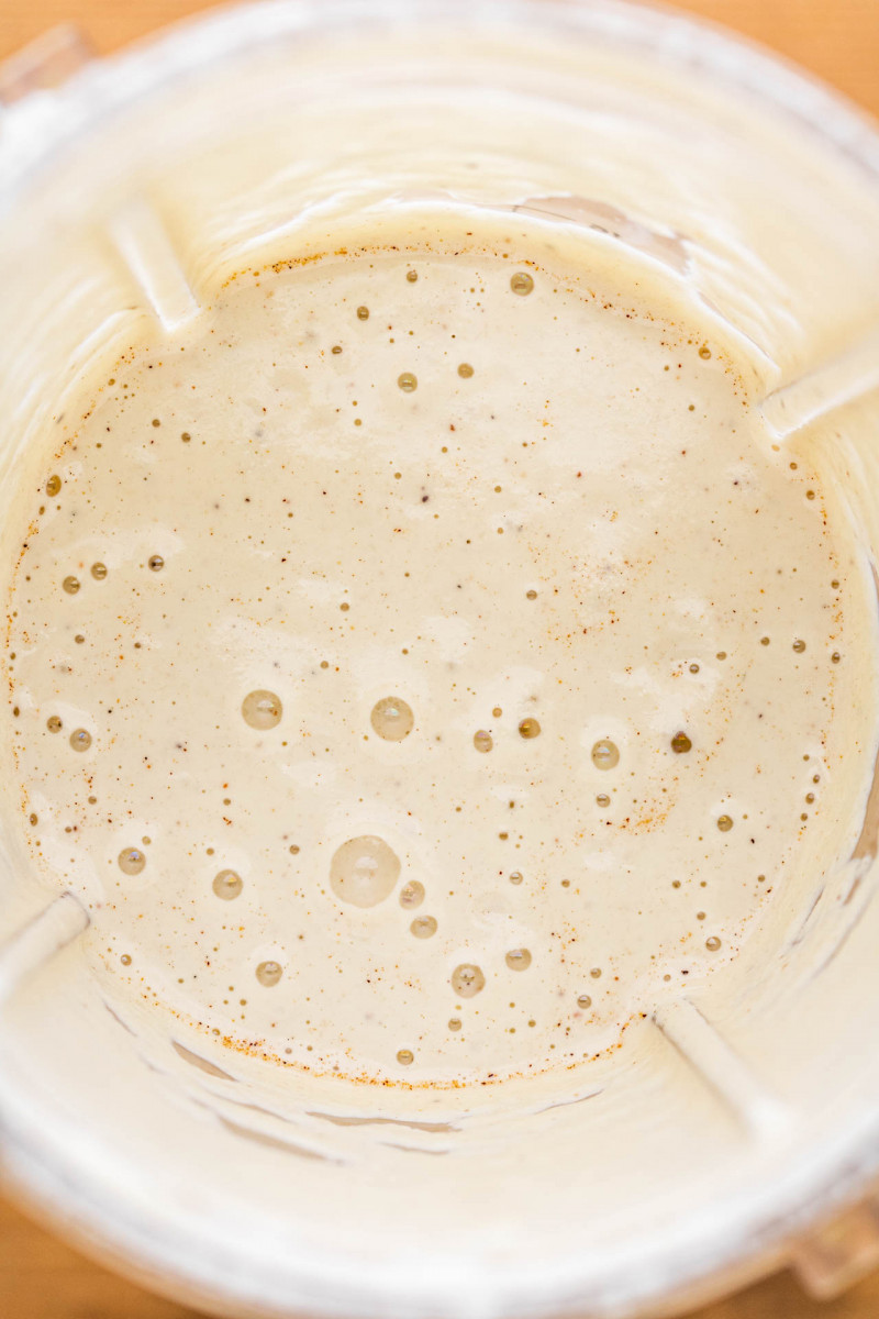 vegan pasta bake bechamel