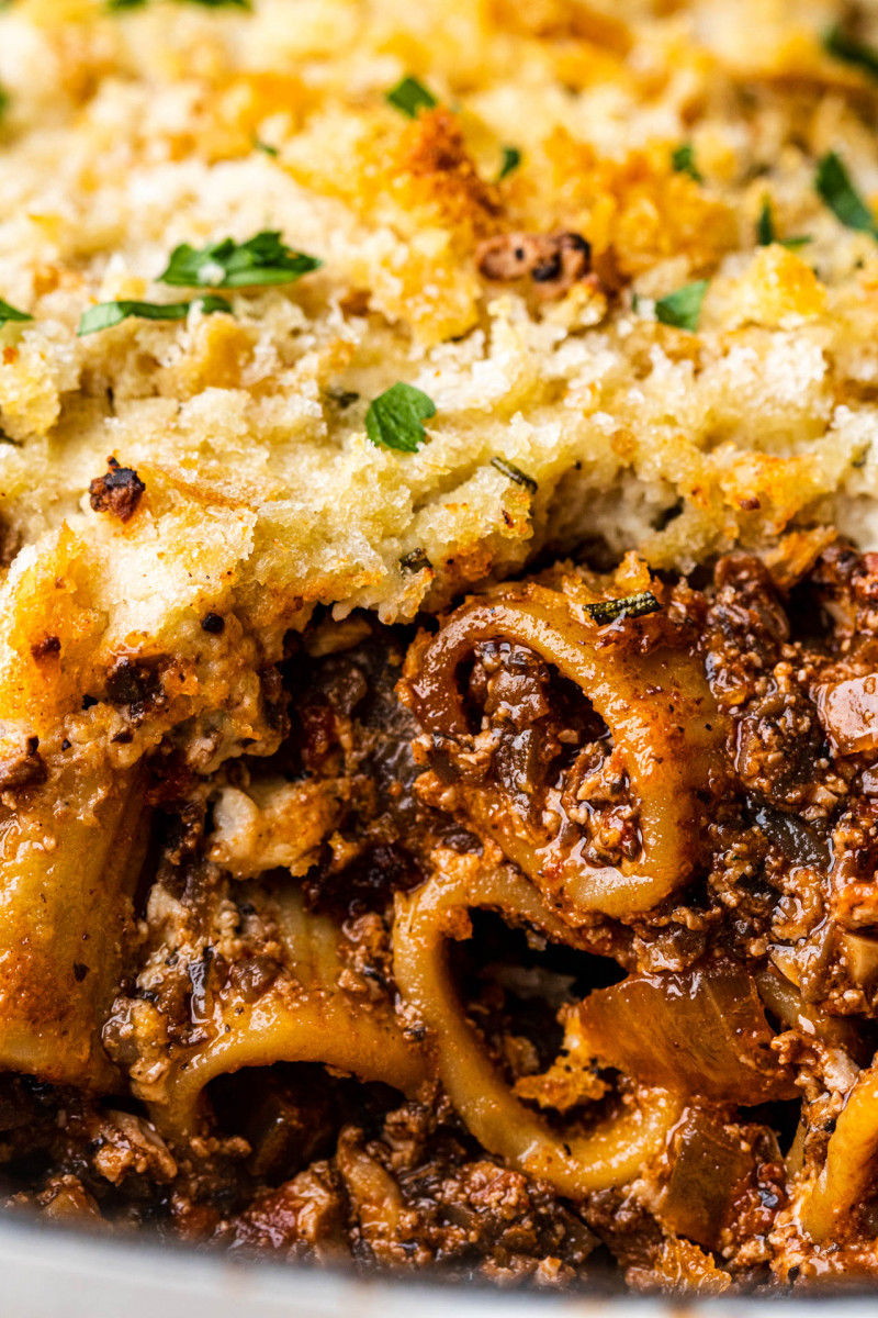 vegan pasta bake macro