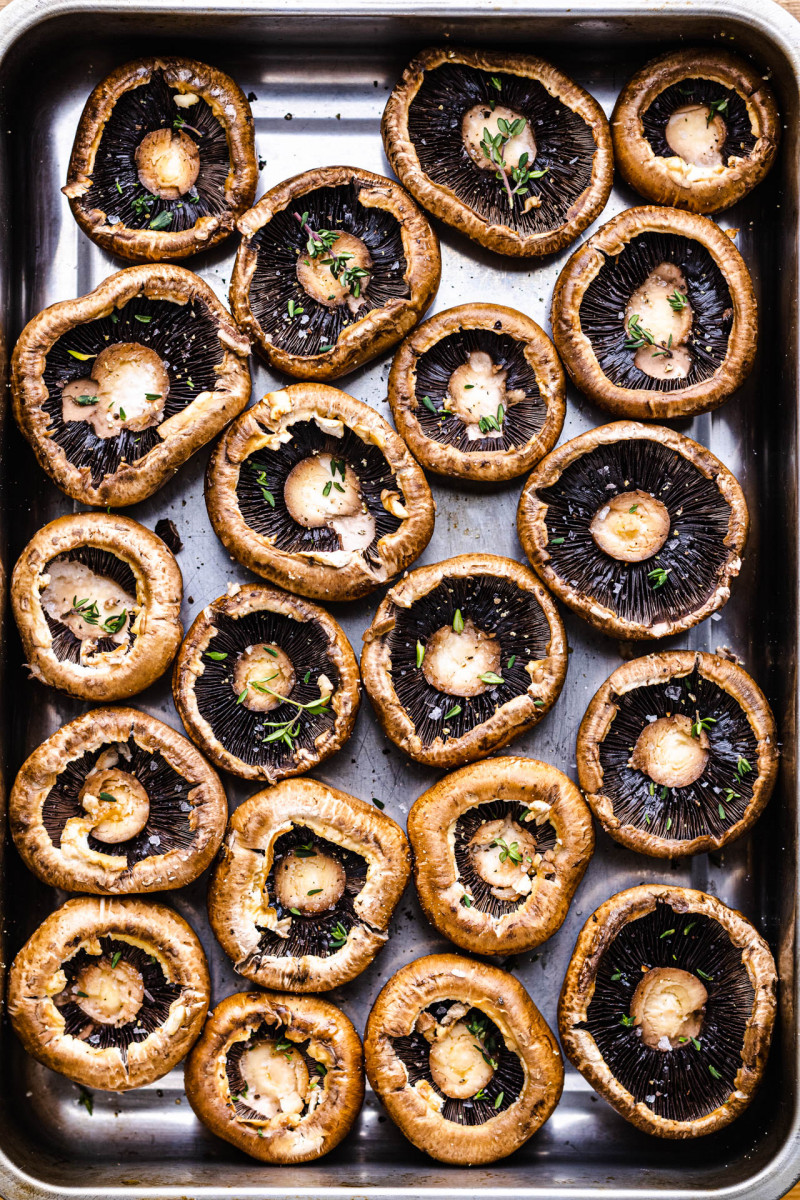 stuffed mushrooms raw