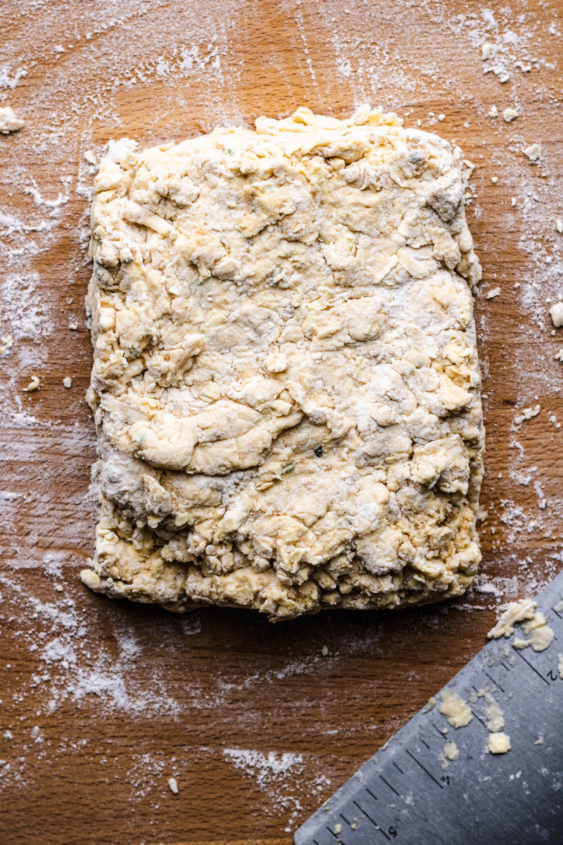 vegan biscuits dough