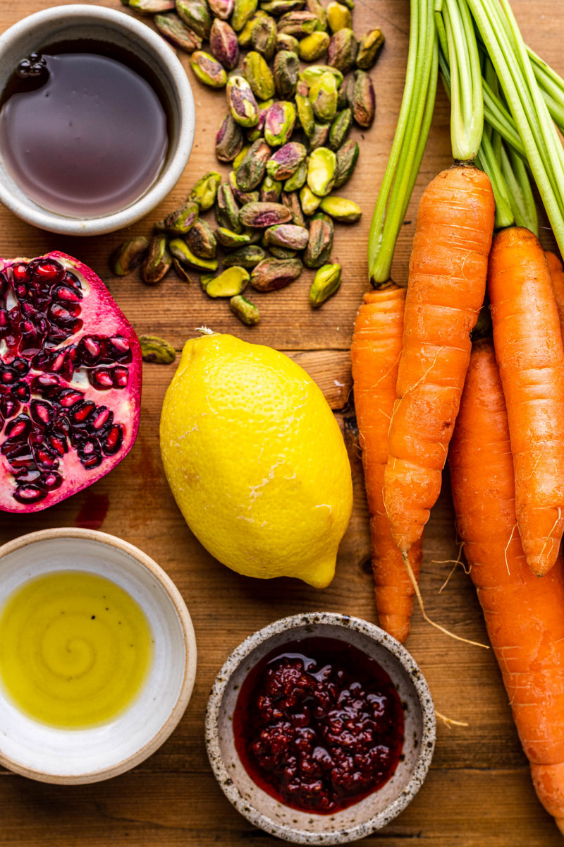 harissa carrots ingredients