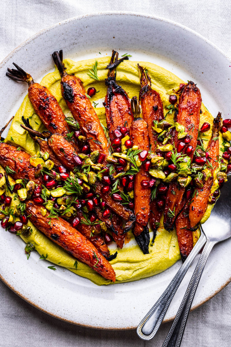 harissa carrots plate