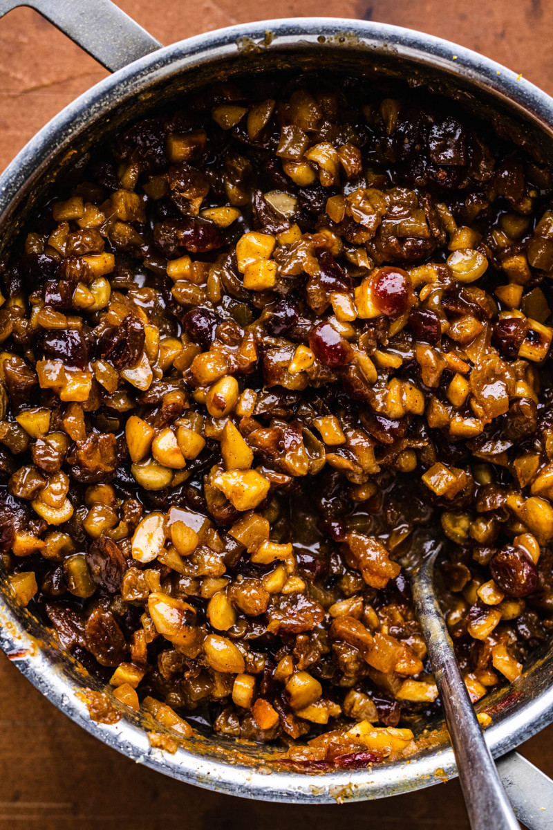 vegan mince pie tart filling