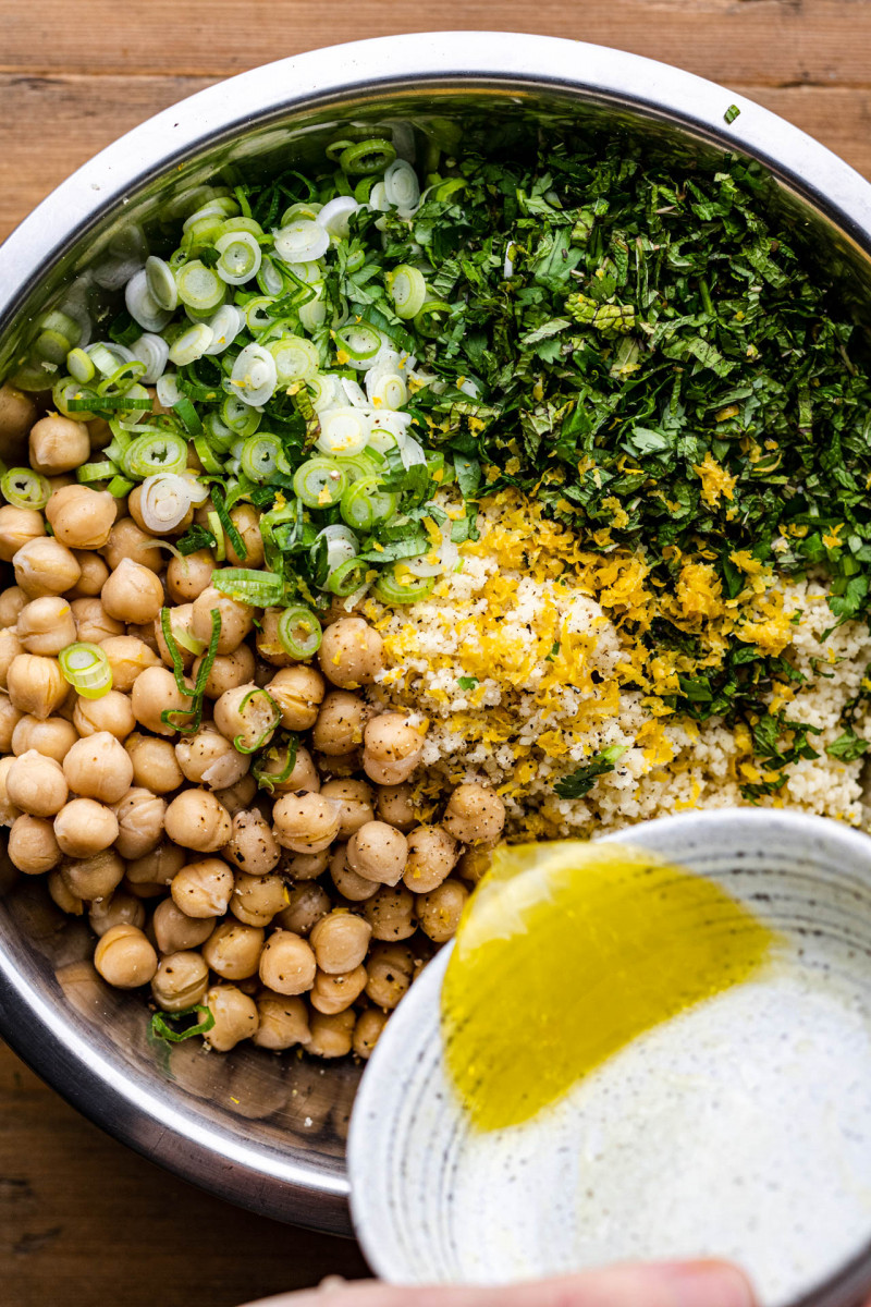 harissa tofu bowls couscous